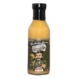 Natural Spicy Mustard Bottle