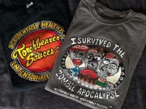 Zombie Apocalypse Shirt - Nutrition Facts