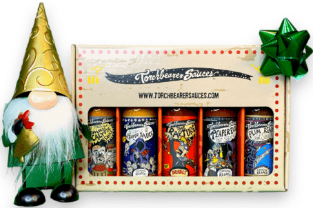 Torchbearer Sauces End of the World hot sauce variety pack